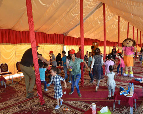 Jordan Bromine company employees celebrate International-Family-Day